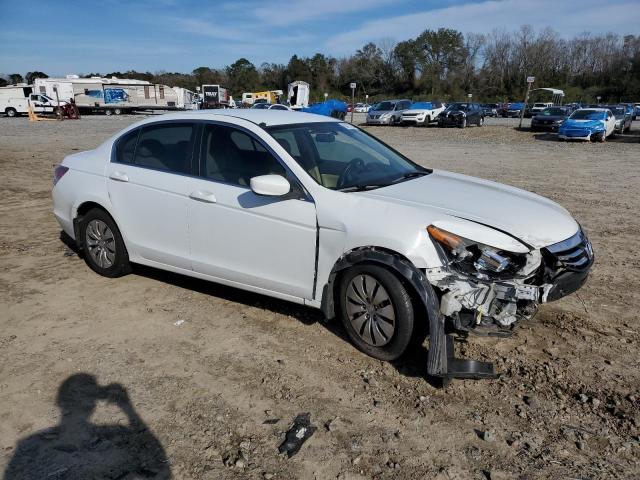 1HGCP2F3XCA133757 - 2012 HONDA ACCORD LX WHITE photo 4