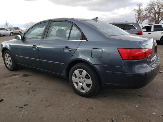 5NPET46C59H489503 - 2009 HYUNDAI SONATA GLS CHARCOAL photo 2