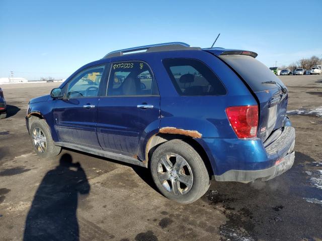 2CKDL43F996236675 - 2009 PONTIAC TORRENT BLUE photo 2