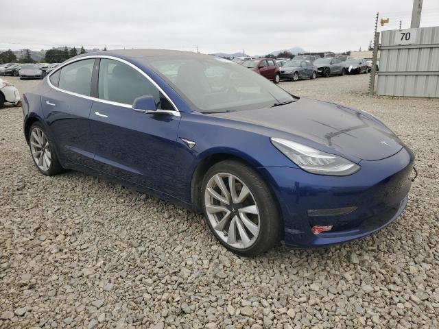 5YJ3E1EA8JF042800 - 2018 TESLA MODEL 3 أزرق صورة 4