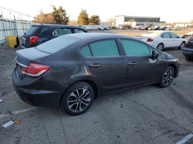 2HGFB2F88EH533165 - 2014 HONDA CIVIC EX BLACK photo 3