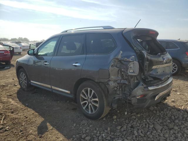 5N1AR2MM6EC615866 - 2014 NISSAN PATHFINDER S 蓝色 照片 2