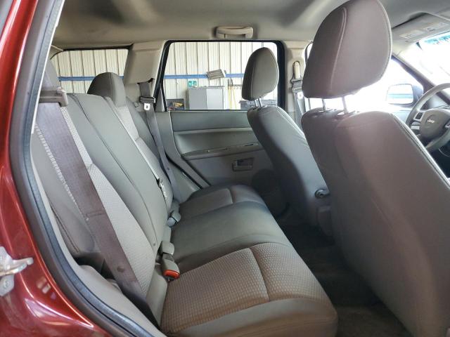 1J8GS48K78C235357 - 2008 JEEP GRAND CHER LAREDO RED photo 11