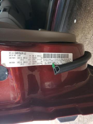 1J8GS48K78C235357 - 2008 JEEP GRAND CHER LAREDO RED photo 13