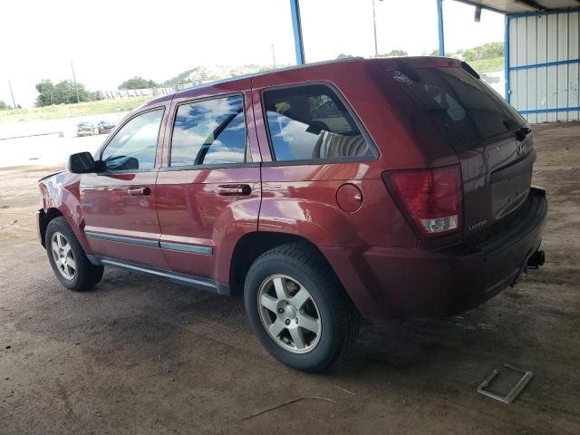 1J8GS48K78C235357 - 2008 JEEP GRAND CHER LAREDO RED photo 2