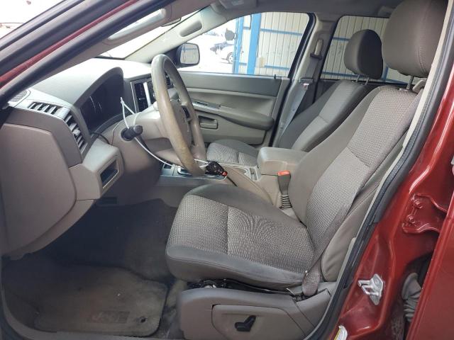 1J8GS48K78C235357 - 2008 JEEP GRAND CHER LAREDO RED photo 7
