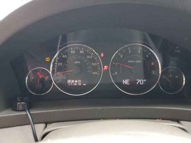 1J8GS48K78C235357 - 2008 JEEP GRAND CHER LAREDO RED photo 9