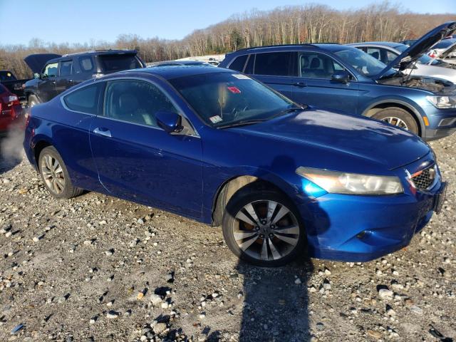 1HGCS12879A009576 - 2009 HONDA ACCORD EXL BLUE photo 4