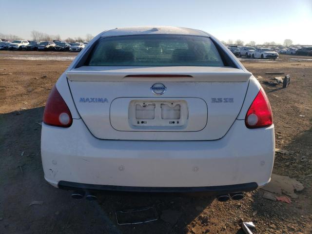 1N4BA41E57C831970 - 2007 NISSAN MAXIMA SE WHITE photo 6