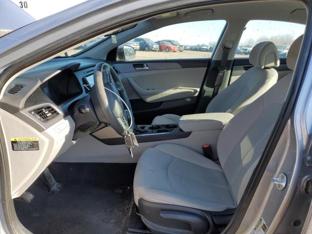 5NPE24AF6GH358775 - 2016 HYUNDAI SONATA SE SILVER photo 7