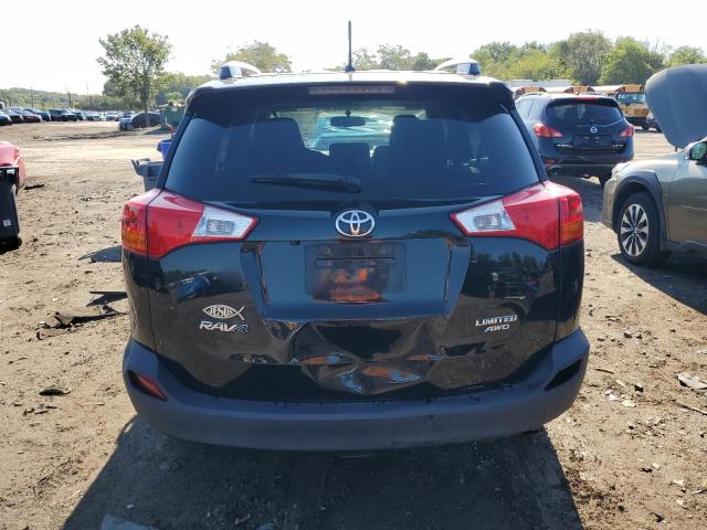 2T3DFREV6DW098171 - 2013 TOYOTA RAV4 LIMITED BLACK photo 6