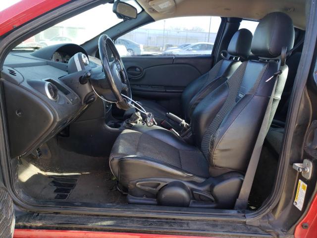 1G8AY14P26Z176864 - 2006 SATURN ION REDLINE RED photo 7