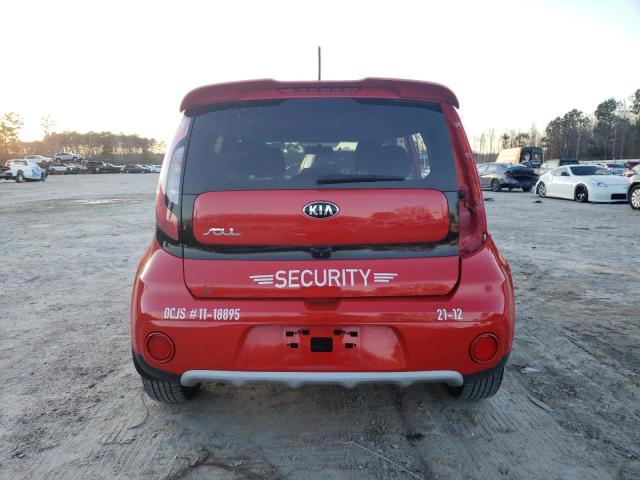 KNDJP3A52K7634061 - 2019 KIA SOUL + RED photo 6