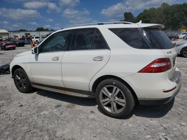 4JGDA5HB6EA378161 - 2014 MERCEDES-BENZ ML 350 4MATIC WHITE photo 2
