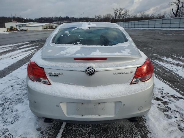 W04GV5EV8B1071486 - 2011 BUICK REGAL CXL SILVER photo 6