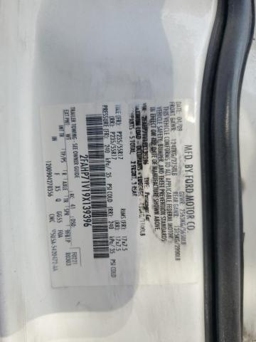 2FAHP71V19X139396 - 2009 FORD CROWN VICT POLICE INTERCEPTOR WHITE photo 12