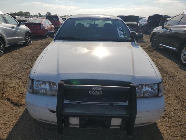 2FAHP71V19X139396 - 2009 FORD CROWN VICT POLICE INTERCEPTOR WHITE photo 5
