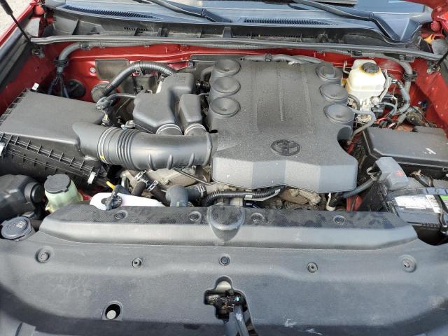 JTEBU5JR3F5247589 - 2015 TOYOTA 4RUNNER SR5/SR5 PREMIUM წითელი ფოტო 12