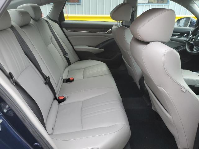 1HGCV2F99KA021136 - 2019 HONDA ACCORD TOURING ლურჯი ფოტო 10