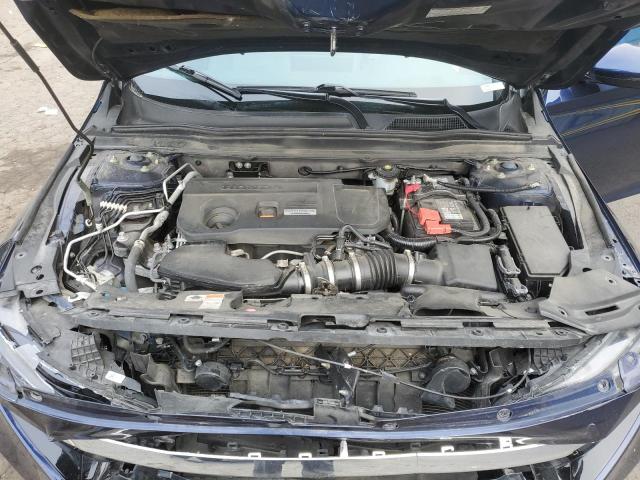 1HGCV2F99KA021136 - 2019 HONDA ACCORD TOURING ლურჯი ფოტო 11