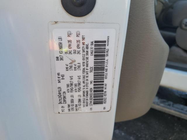1D7HA18D94S514894 - 2004 DODGE RAM 1500 ST WHITE photo 12