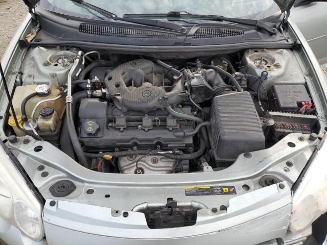 1C3EL56R45N622874 - 2005 CHRYSLER SEBRING TOURING მწვანე ფოტო 11
