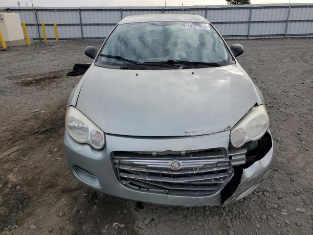 1C3EL56R45N622874 - 2005 CHRYSLER SEBRING TOURING მწვანე ფოტო 5