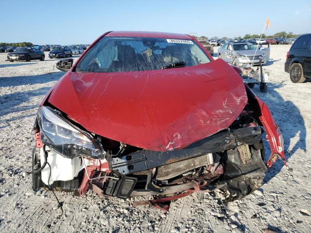 2T1BURHE3HC869114 - 2017 TOYOTA COROLLA L RED photo 5