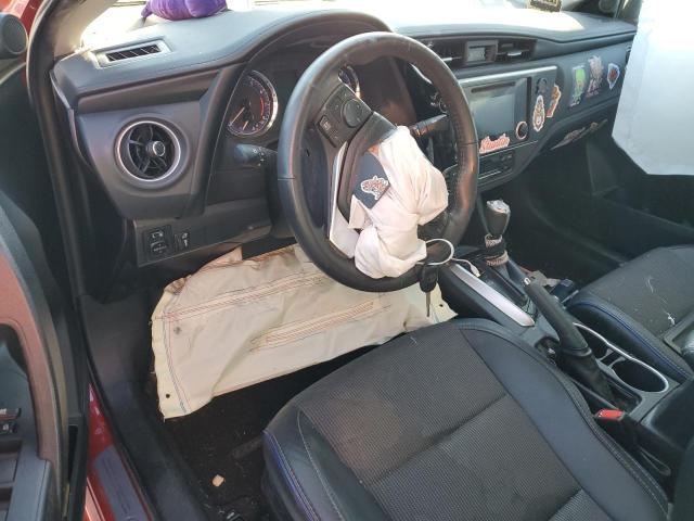 2T1BURHE3HC869114 - 2017 TOYOTA COROLLA L RED photo 8