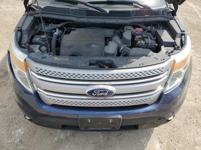 1FMHK7B81CGA71708 - 2012 FORD EXPLORER ლურჯი ფოტო 12
