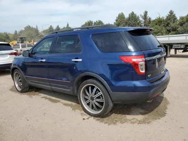 1FMHK7B81CGA71708 - 2012 FORD EXPLORER ლურჯი ფოტო 2