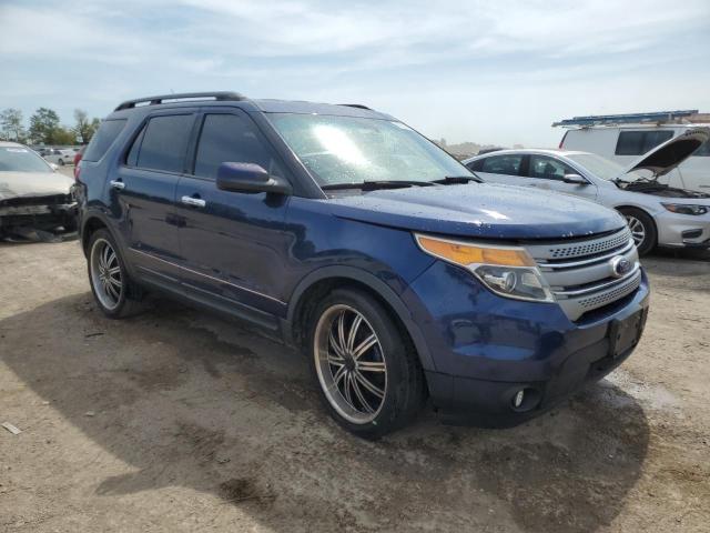 1FMHK7B81CGA71708 - 2012 FORD EXPLORER ლურჯი ფოტო 4