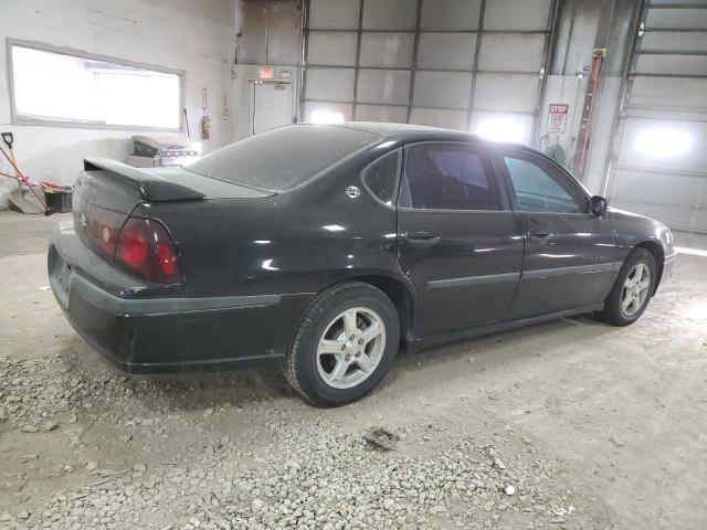 2G1WH52K539153460 - 2003 CHEVROLET IMPALA LS BLACK photo 3