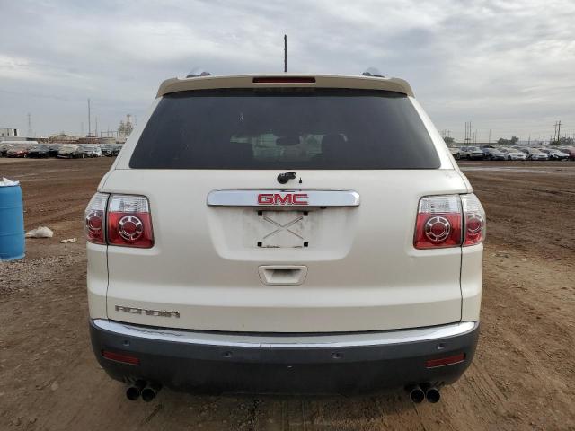 1GKER23D09J178282 - 2009 GMC ACADIA SLT-1 WHITE photo 6