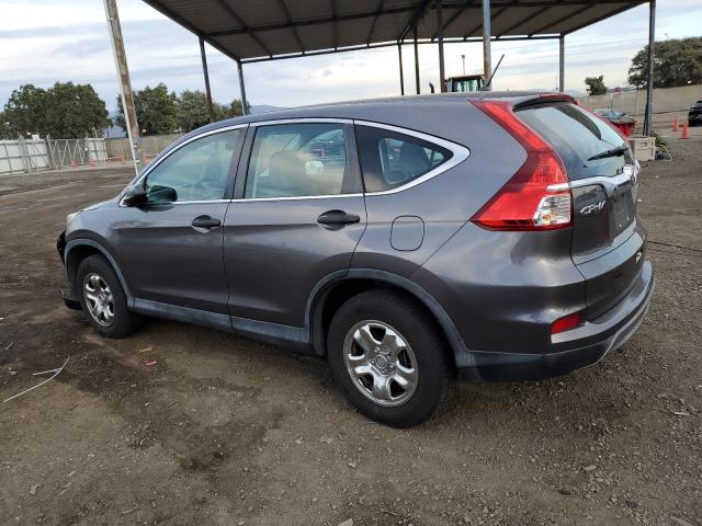 3CZRM3H37GG703820 - 2016 HONDA CR-V LX GRAY photo 2