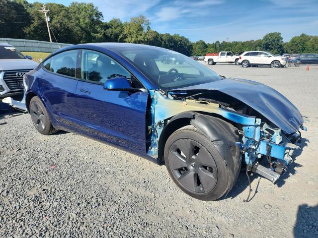 5YJ3E1EA5PF645342 - 2023 TESLA MODEL 3 BLUE photo 4