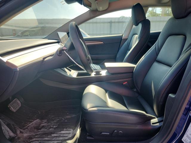 5YJ3E1EA5PF645342 - 2023 TESLA MODEL 3 BLUE photo 7
