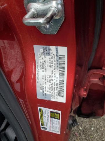 JM3TB2CV7E0434389 - 2014 MAZDA CX-9 TOURING RED photo 14