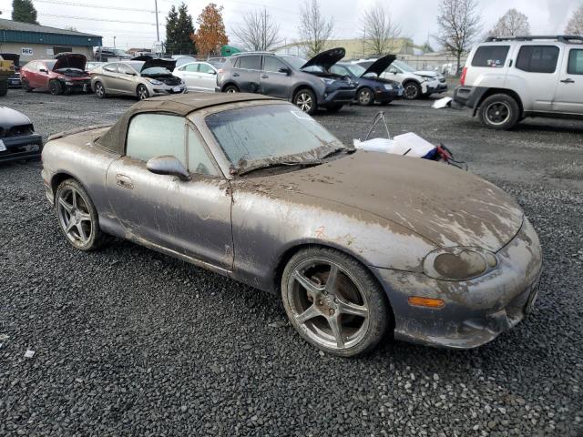 JM1NB354840405235 - 2004 MAZDA MX-5 MIATA SPEED GRAY photo 4