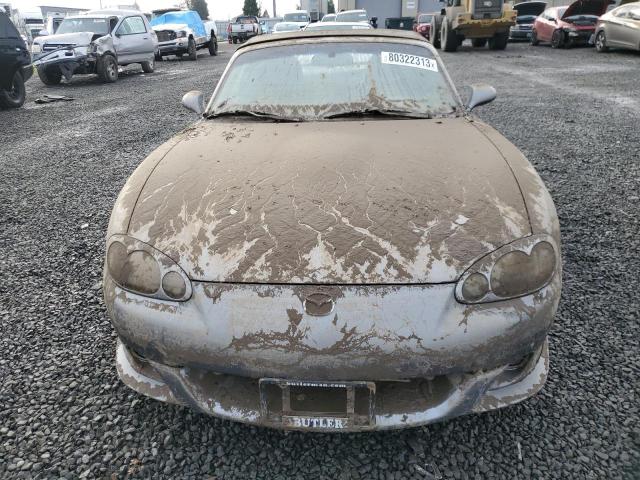 JM1NB354840405235 - 2004 MAZDA MX-5 MIATA SPEED GRAY photo 5