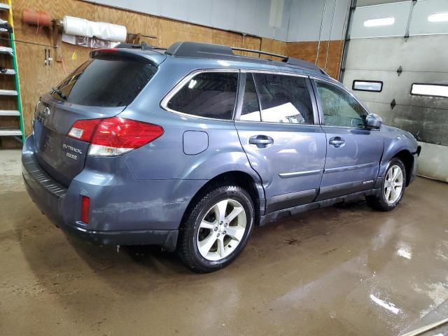 4S4BRBLC8E3318692 - 2014 SUBARU OUTBACK 2.5I LIMITED BLUE photo 3