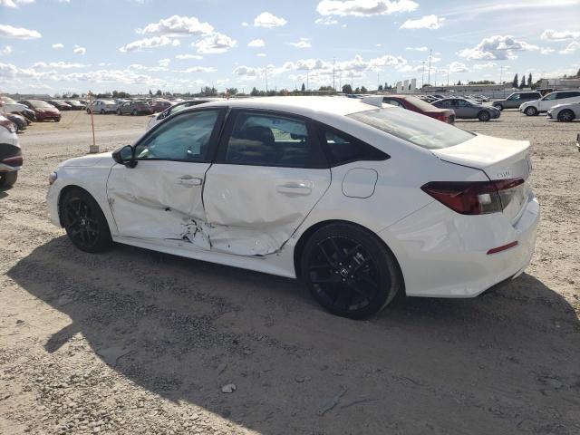 2HGFE4F84SH328280 - 2025 HONDA CIVIC SPORT WHITE photo 2