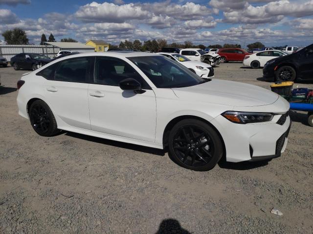 2HGFE4F84SH328280 - 2025 HONDA CIVIC SPORT WHITE photo 4
