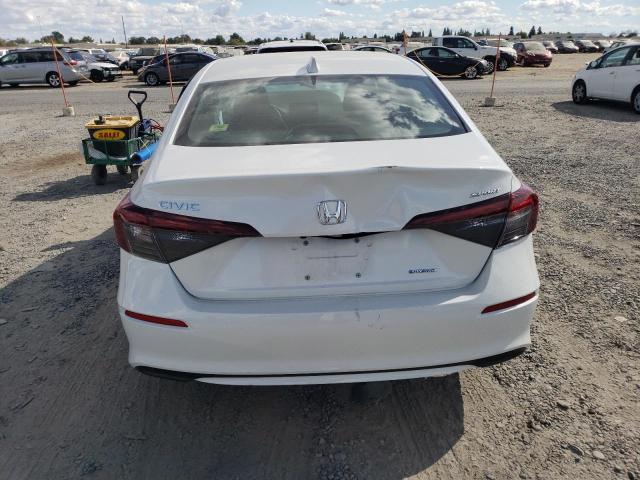 2HGFE4F84SH328280 - 2025 HONDA CIVIC SPORT WHITE photo 6