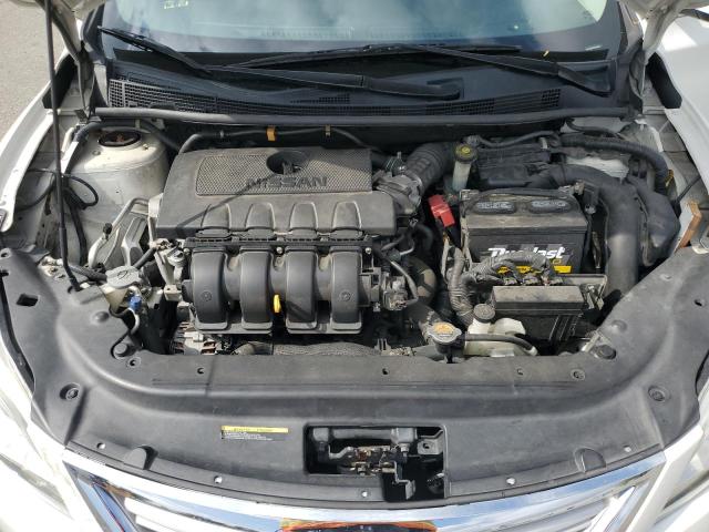 3N1AB7AP7FL680982 - 2015 NISSAN SENTRA S WHITE photo 11