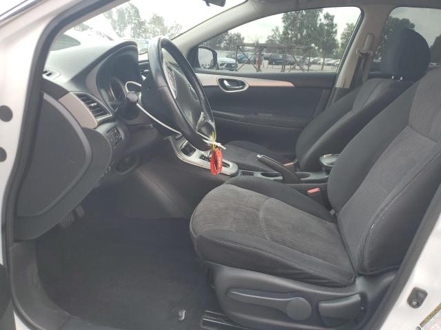 3N1AB7AP7FL680982 - 2015 NISSAN SENTRA S WHITE photo 7