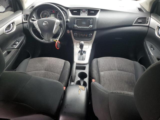 3N1AB7AP7FL680982 - 2015 NISSAN SENTRA S WHITE photo 8