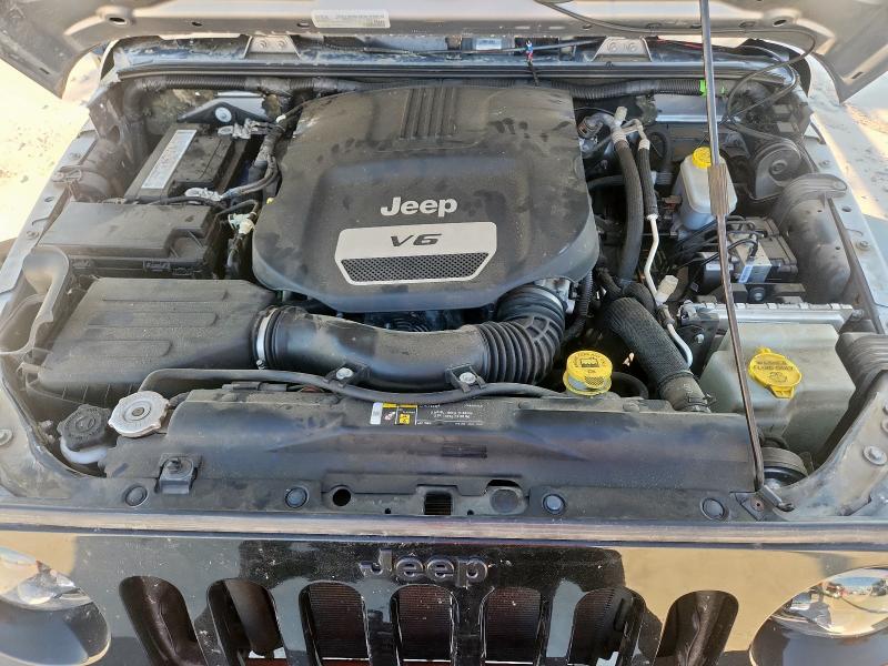 1C4AJWAG3HL747831 - 2017 JEEP WRANGLER SPORT 灰色 照片 12