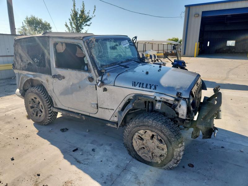 1C4AJWAG3HL747831 - 2017 JEEP WRANGLER SPORT 灰色 照片 4