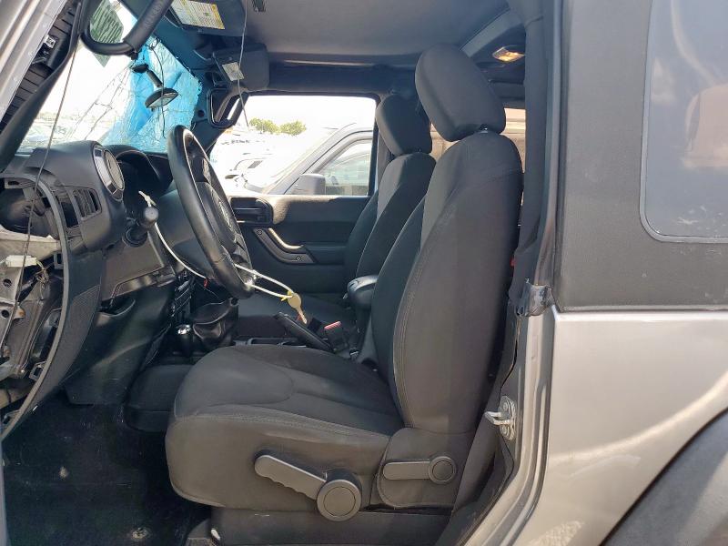 1C4AJWAG3HL747831 - 2017 JEEP WRANGLER SPORT 灰色 照片 7